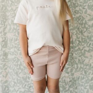Jamie Kay Organic Cotton Modal Elisa Bike Short - Dusky Rose Marle